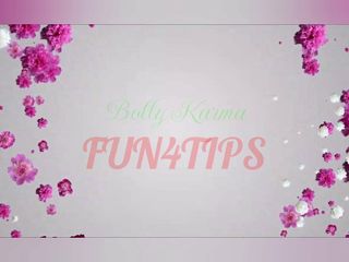 Bolly Karma: Istri nakal ini lagi asik muasin memeknya