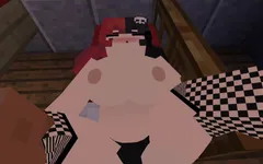 Minecraft Jenny Mod Meeting Ellie, a Goth Dommy Mommy and She Calls Us a Good Boy, Picks Us up and Face Fucks