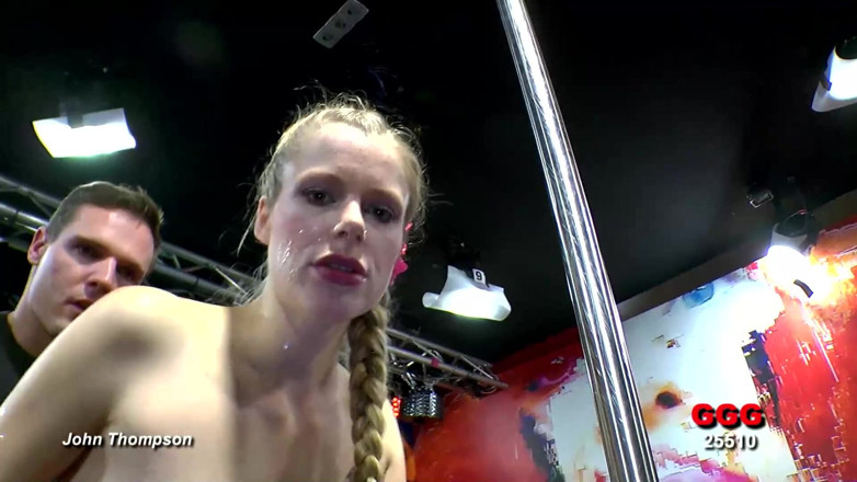 Gang Bang Germany: Ggg john thompson - pesta seks gangbang liar model claudia sperma