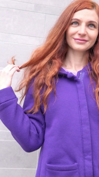 German Scout - Tall Redhead Fit Teen Lina Arian Joy Talk to First Time Casting Fuck