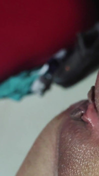 My Black Bull Fucks Me Rough and Even Brokes My Thong and Cum Inside Me and Taste His Own Cum