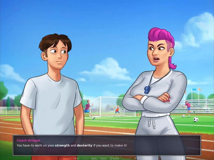Dirty GamesXxX: Summertime Saga: eventos universitarios divertidos ep.3