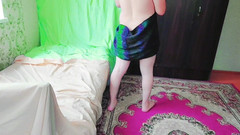 Kitty_Cross: Zlobivá Sissy zkouší nové pastelové boty na platformě