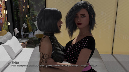 3D cartoon porn: My Dorm 60 - Erica îi dezvăluie secretul mamei ei vitrege Norah și Norah îi...