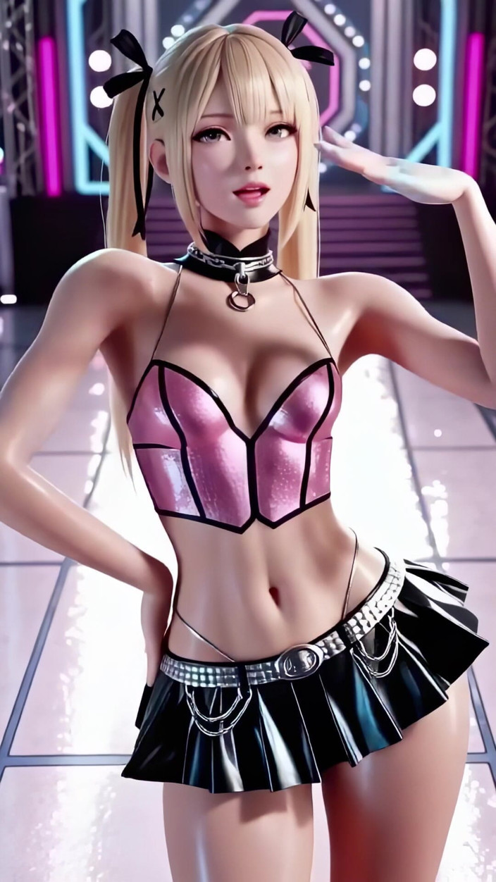 3D-Hentai Games: 마리 로즈의 탄력있는 댄스 (t-ara - Roly-poly)