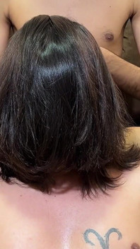 Long Hair Worship & Sensory Brushing by Male Hands