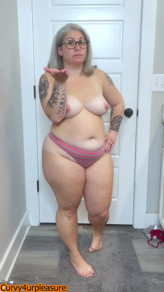 Curvy4urpleasure: Back by Demand!! Thong Try on 2.0!