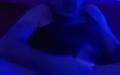 Sexy panty jerk