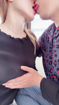 A Passionate Kiss Between the Two of Them