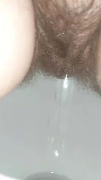 Pee Pissing in the Toilet