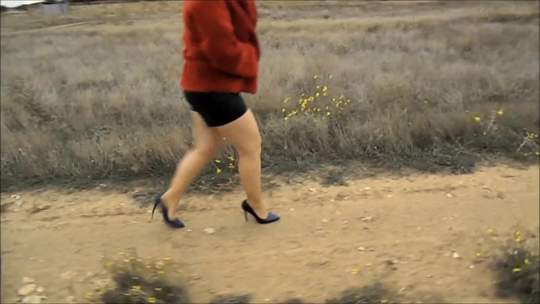 Nylon-Heels: shorts men bijnes stail