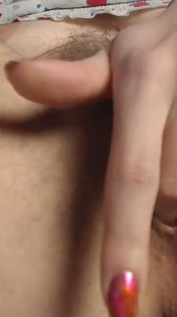 Redhead MILF Playing with Her Hairy Pussy Till Squirt