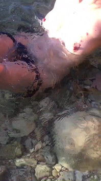 Swimming Naked in Cyprus