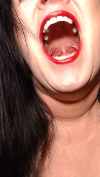 Big Wide Open Mouth Yawning