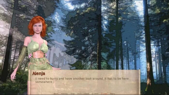 Visual Novels: Petualangan Alenjas bagian 8
