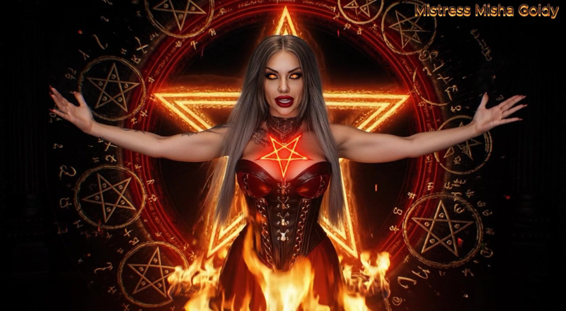 Goddess Misha Goldy: Hell's Dice: Edge Until You Break. Interactive Edge Game. I...