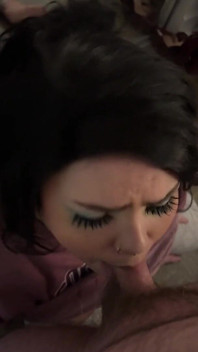 Cum Swallowing Mouth Only Blowjob with Post Orgasm