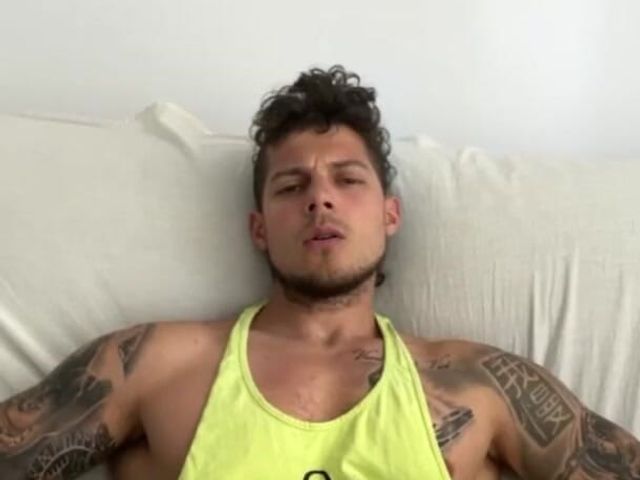 Hunk Cumshot Without Hands (Boy gym)