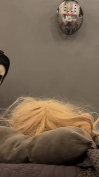 The Villain in the Mask Fucks a Sex Doll on Halloween!