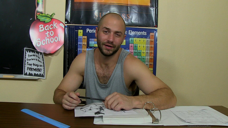 Teach Twinks: Interview de Hunky David
