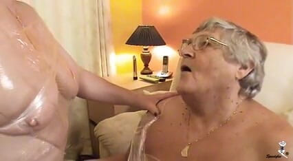 Dirty Doctors Clips - Mature British Lesbians: Clingfilm Capers