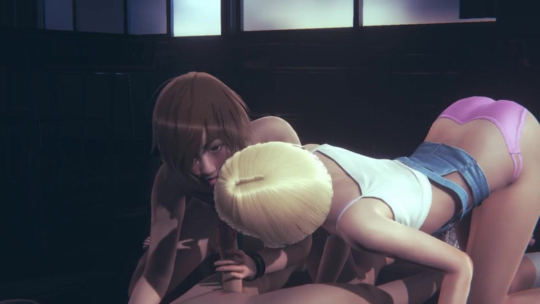 Yaoitube: Yaoi Femboy - Yaoi Trei Femboys care fac sex cu ele și...