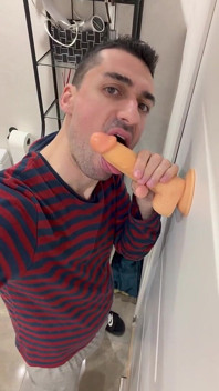 Sexy Stepdaddy Riding Dildo