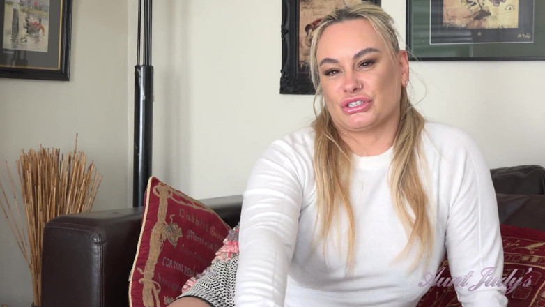 Aunt Judy's: Judys - Big Tit MILF Eva May Interviews You to Be...