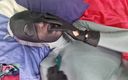 Nylon Xtreme: POV Nora Fox Zentai Catwoman Encasement, Sexe En Nylon