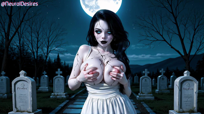 Neural Desires: Banshee del culetto di luna ~ Ai-generato