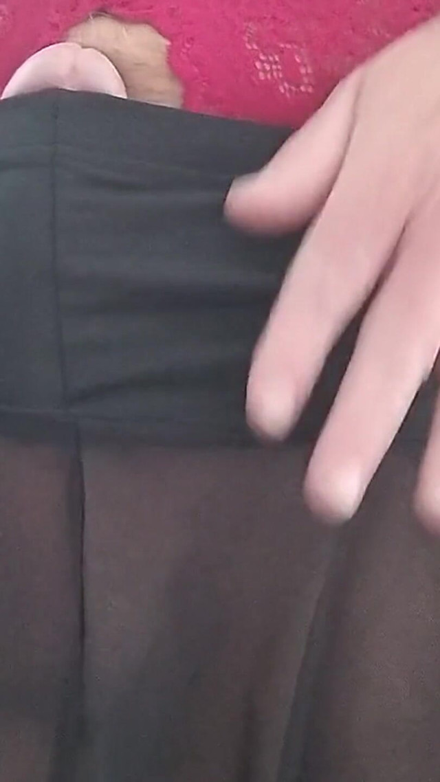 CD Displays Lingerie Before Masturbating and Anal Play (Dragontrainer)