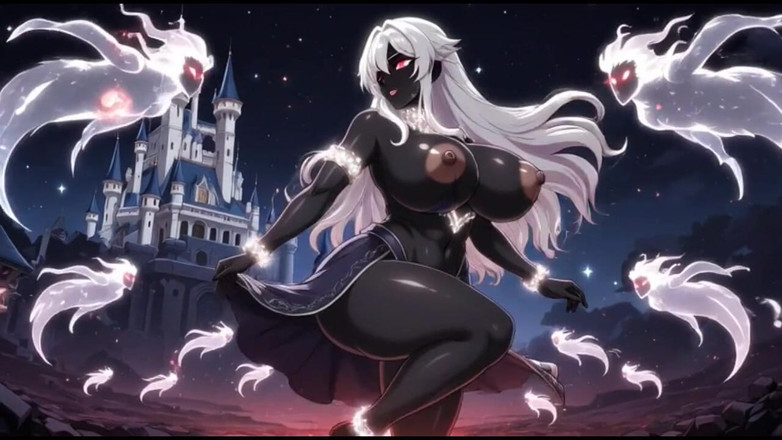 Hot girl dancing: 144. 다크 마법사 댄스 (AI 애니메이션)