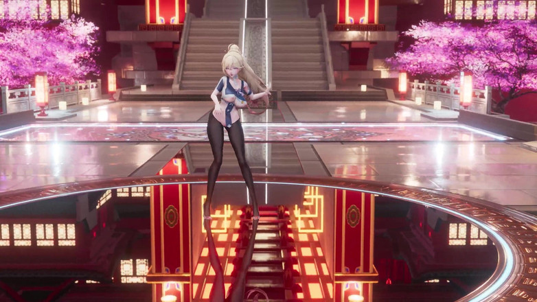 MikuMotion: [mmd] 幽兰戴尔 提线木偶 情趣制服黑丝