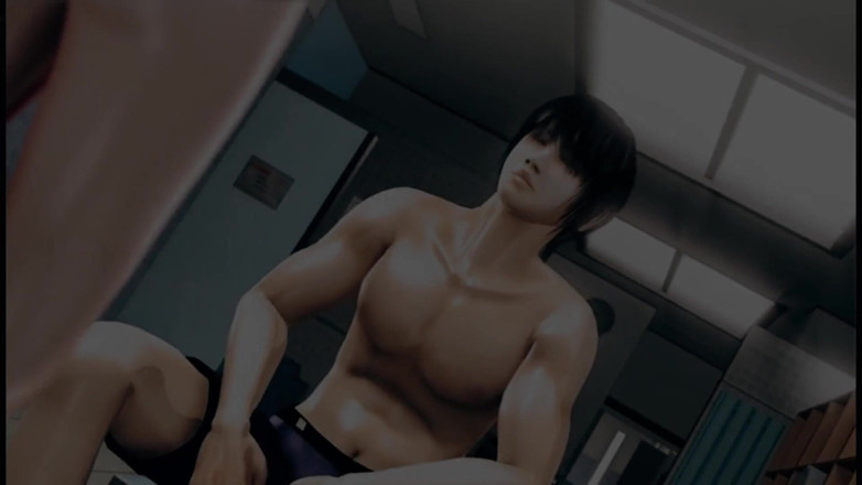 X Hentai: ロッカールームで貪欲な教師と彼女の生徒