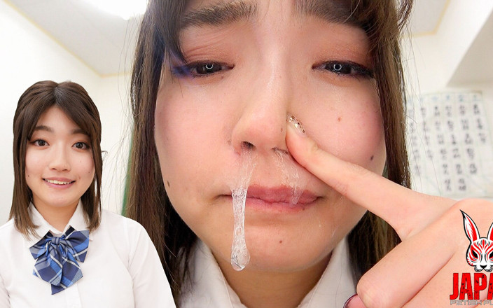 Japan Fetish Fusion: Ultra Sticky - น้ํามูกของ Haruno ที่ปกปิดใบหน้าของคุณ - น้ํามูกญี่ปุ่น
