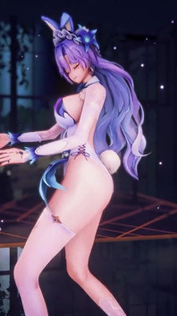 [mmd] Appiccicosa; Coniglietta; Lap Dance; Masturbandosi