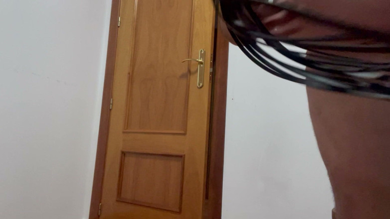 esclavo_masoca-91: New Dildo 42cm X 10cm Extreme Dilation and Masochistic Slut Punishes Herself