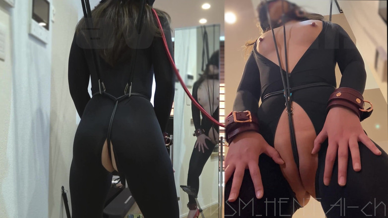 BDSM_HENTAI-ch: Detail v rozkroku provazová kundička: masochistický otrok dává svému pánovi...