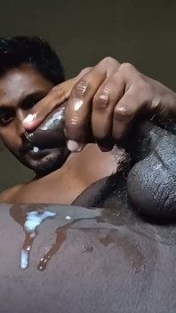 Freshly Juiced Hot Cum From My Black Cock, My Cumming Compilation