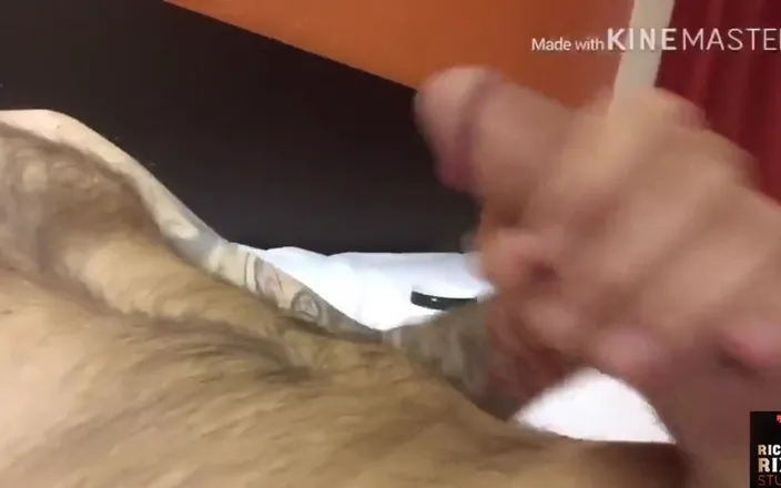 Richard RiXXX: Hot Bi Guy Strokes Big Dick with Hot Cumshot