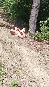 În vedere a drumului dur fap cu ejaculare pe burtă
