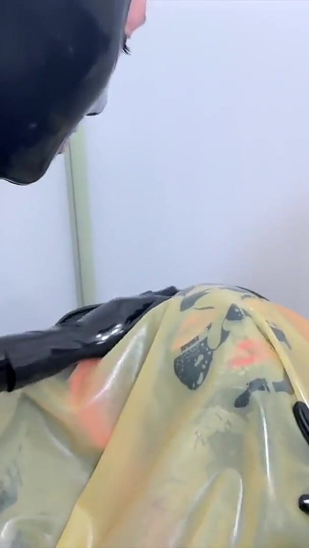 Two Alien Dommes Transforming Boy to Alien Rubber Sissy (Mistress Ae)