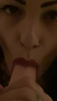 POV Sex oralny w wannie