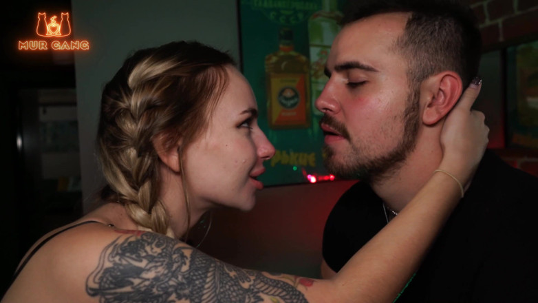 Bella Mur: Barman Fucked a Glamourous Bitch in a Tight Dress