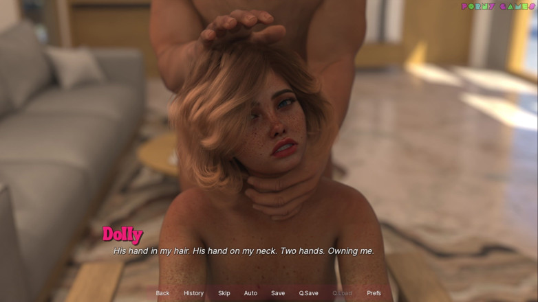 Porny Games: 双舔面包店的多莉授精派对 - 不忠的妻子寻求被陌生人中出并受精，幸运的挤奶员11