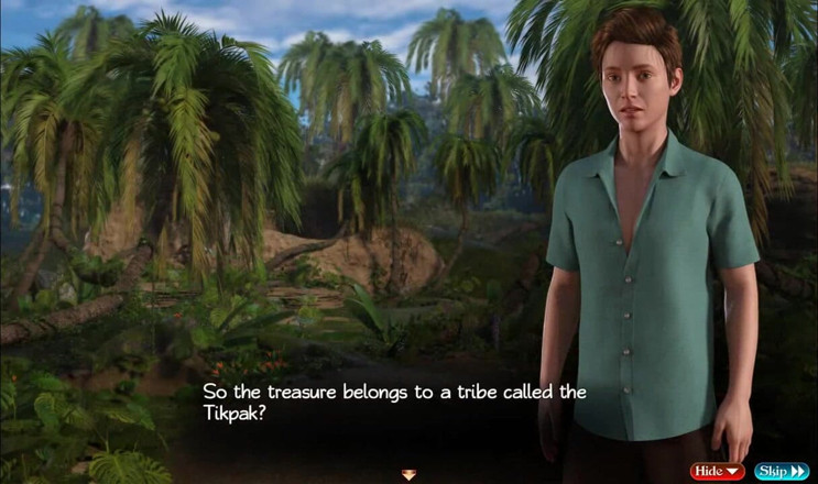 Dirty GamesXxX: Le trésor de Nadia : le trésor de l'ancienne tribu, épisode 41