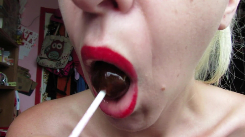 Cuteblonde666: Fijación oral de mi dulce lamiendo video personalizado de cerca