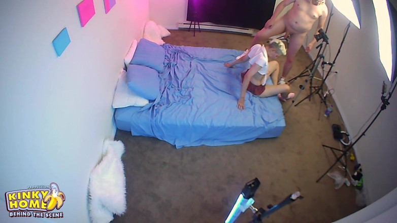KinkyHome: Blowjob Short Hair Emily KinkyHome - BTS