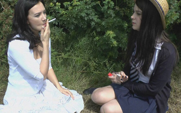 Jessica-ann Is Caught Smoking by Miss Taylor (St Mackenzie's Archive)