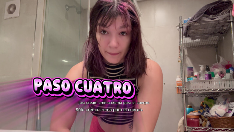 Seiko Osabe: Clasa spaniolă! la duș îți voi preda o nouă limbă